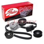 Gates Complete Serpentine Belt Drive Component Kit For 2007-2008 Saturn Aura Sj. Fixed Price $235.48.