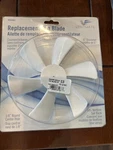 Ventmate 65483 White 6" Replacement Ventline/jensen Fan Blade With 0.125".... Fixed Price $10.80.