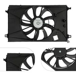 Radiator Cooling Fan Assembly For 2022-2024 Toyota Corolla / Cross 2.0L. Fixed Price $92.12.