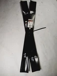 Rotary 14-981 Copperhead Mower Blade 22" Replaces 3/8" Hole (set Of 2). Fixed Price $33.40.