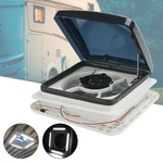 11" Rv Caravan Roof Vent 3-SPEED Motor Fan 12V Skylight With Led. Fixed Price $200.89.