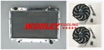 Aluminum Radiator+fan For Toyota Land Cruiser FZJ80 1FZFE Lexus LX450 4.5L 93-97. Fixed Price $236.00.