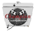 Radiator With Fan(s) And Shroud Combo For 67-69 Dodge Charger. Fixed Price $411.30.