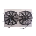 Aluminum SHROUD+2X12" Fan For Radiator 1972-1986 1980 81 Jeep CJ5/CJ6/CJ7 I6 V8. Fixed Price $94.04.