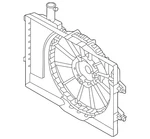 Genuine Hyundai Fan Shroud 25350-AA000. Fixed Price $127.75.