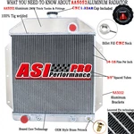 Asi Rows Radiator 1949-1953 Ford Cars Country Sedan Squire Engine 4.2. Fixed Price $179.00.