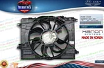 Hanon Radiator Cooling Fan Motor And Blades For Kia, Genesis Stinger, G70 (3.3L). Fixed Price $249.36.