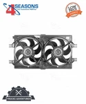 Four Seasons Dual Radiator And Condenser Fan Assembly P/N:75203. Fixed Price $196.03.