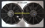 Aluminum Radiator Shroud With 14" Gm Cars Trucks 28" Wide Core. Fixed Price $209.00.