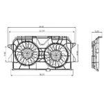 Global Parts Distributors 2811595 Gpd Electric Cooling Fan. Fixed Price $208.89.