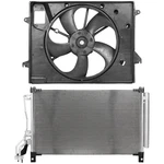 Electric Ac Condenser Cooling Fan Kit For Hyundai Sonata 2.4L L4 2015 2016 2017. Fixed Price $120.46.