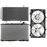 Electric Radiator Condenser Cooling Fan Kit For 2007-2011 Toyota Camry 3.5L V6. Fixed Price $180.95.