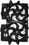 Dual Radiator And Condenser Fan Assembly-rad / Assy. 4 Seasons 75607. Fixed Price $201.65.
