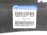 Genuine Oem Mopar Dodge Ram 55056862AB Lower Cooling Fan Shroud. Fixed Price $79.80.