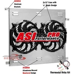 Asi Aluminum Shroud Fan+relay Fit 2005-2015 2010 Toyota Tacoma 2.7L L4 4.0L V6. Fixed Price $109.00.