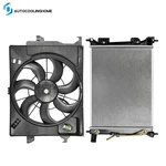 Electric Radiator & Cooling Fan Assembly Kit For 2012 2013 14-2017 Kia Rio 1.6L. Fixed Price $106.32.