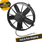 Spal 30102025 12.00" High Performance Pusher Fan With Straight Blades, 12V. Fixed Price $178.18.