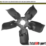 Engine Cooling Fan Blade For Chevy Silverado 2500 3500 Gmc Sierra Suburban Front. Fixed Price $63.99.