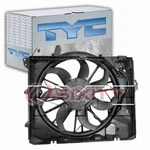 Tyc Dual Radiator & Condenser Fan Assembly For 2006-2007 Bmw 330I Belts. Fixed Price $319.73.