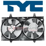 Tyc Dual Radiator & Condenser Fan Assembly For 1995-1999 Nissan Maxima Belts Fr. Fixed Price $177.42.