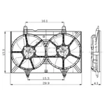 Global Parts Distributors 2811552 Gpd Electric Cooling Fan. Fixed Price $178.31.