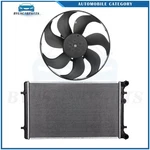 For 1999-2004 Volkswagen Golf Jetta 2000-2004 Audi Radiator Cooling Fan Kit. Fixed Price $88.48.