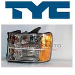 Tyc Left Headlight Assembly For 2007-2014 Gmc Sierra 2500 Hd Electrical Hm. Fixed Price $164.26.