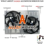 Aluminum Shroud+fan+relay Fits 1967-1970 1969 Ford Mustang Torino Ltd Alloyworks. Fixed Price $99.00.