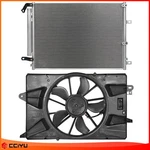 For 14 15-2018 Jeep Cherokee 2.4L A/c Condenser & Radiator Cooling Fan Assembly. Fixed Price $153.38.