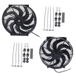 For 1994-1998 Chevrolet Universal 14" Radiator Condenser Cooling Fan Pair Set. Fixed Price $64.50.