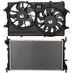 Pcs Engine Radiator & Cooling Fan Kit 2000 2001 2002 Ford Focus. Fixed Price $129.35.