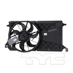 Tyc 621270 Dual Radiator And Condenser Fan Assembly For 04-09 Mazda 3. Fixed Price $171.12.