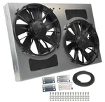 Derale Powerpack - High Output Dual 12" Electric Rad Fan/aluminum Shroud Kit. Fixed Price $615.60.