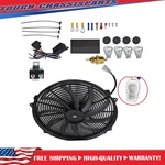 16" Inch Electric Radiator Fan High 3000 Cfm Thermostat Wiring Switch Relay Kit. Fixed Price $38.78.