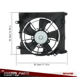 2015-2016 2017 2018 2019 For Honda Fit Radiator Cooling Fan Assembly 620-374. Fixed Price $58.40.