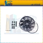 Universal Plastic Slim Push Pull Radiator Cooling Fan 7" Inch 12V Mount Kit. Fixed Price $25.79.