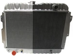 1966-72 Mopar & Body Black Aluminum 26" Radiator Roadrunner Challenger Cuda. Fixed Price $299.00.