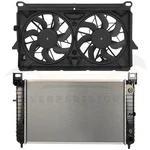 Electric Radiator Cooling Fan Kit For 2007-13 Chevrolet Silverado 1500 4.8L 5.3L. Fixed Price $173.39.