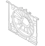 Genuine Bmw Fan Shroud 17-42-7-953-402. Fixed Price $207.87.