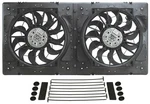 Derale Output Dual 12" Electric Rad Fan/plastic Shroud Kit*high. Fixed Price $429.96.
