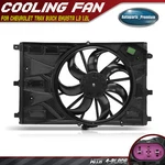 Engine Radiator Cooling Fan W/ Shroud Assembly For Chevrolet Trax Buick Envista. Fixed Price $110.99.