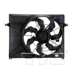 Tyc 621720 Dual Radiator And Condenser Fan Assembly For 06-10 Kia Optima. Fixed Price $138.50.