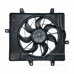 Tyc Dual Radiator And Condenser Fan Assembly 621240 5179470AA For Chrysler. Fixed Price $103.02.