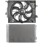 Electric Ac Condenser Cooling Fan Kit For 2012-2013 Hyundai Veloster 1.6L. Fixed Price $97.41.