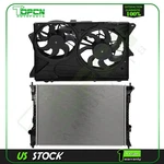 Electric Engine Radiator And Cooling Fan Assembly 2010 2011 2012 Ford Flex. Fixed Price $229.28.