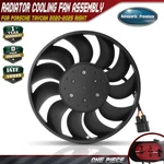 Right Side Radiator Cooling Fan Assembly For Porsche Taycan 2020-2025 9J1959455C. Fixed Price $241.99.