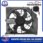 Radiator Cooling Fan Assembly For Bmw E46 99-05 325I 328I 330I 17117561757. Fixed Price $78.76.