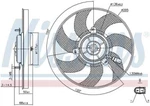 Nissens 85733 Front Engine Cooling Fan For Volkswagen Beetle Passat. Fixed Price $127.59.
