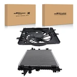 Radiator Condenser And Cooling Fan Assembly Ford Mustang V6 4.0L 2005-2010. Fixed Price $195.53.