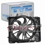 Tyc Dual Radiator & Condenser Fan Assembly For 2006 Bmw 330XI Belts Cooling. Fixed Price $319.73.